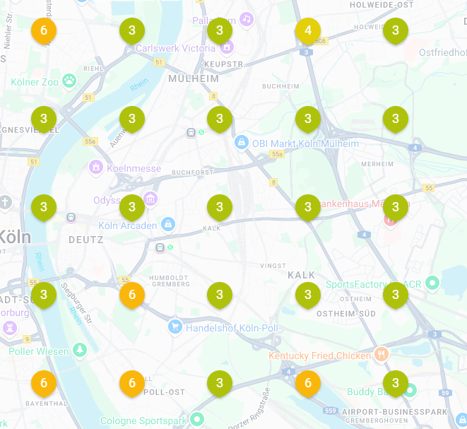 Eigene Ergebnisse: SEO Agentur Frankfurt - Top3 Top 3 Local SEO Agentur Google Maps Ranking 2025